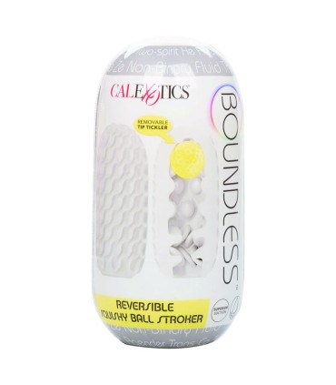 CALEXOTICS BOUNDLESS STROKER BLANDO REVERSIBLE AMARILLO