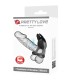 PRETTY LOVE SILAS ANILLO VIBRADOR 7 VIBRACIONES SILICONA NEGRO