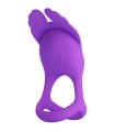 PRETTY LOVE - SILAS ANILLO VIBRADOR 7 VIBRACIONES SILICONA LILA