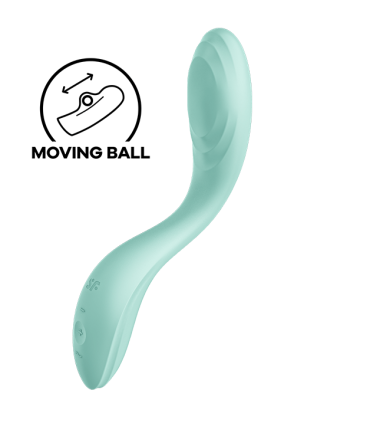 SATISFYER RRROLLING PLEASURE VIBRADOR PUNTO G VERDE