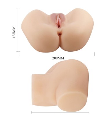 CRAZY BULL VAGINA Y ANO REALISTICOS VIBRADOR HAILEY