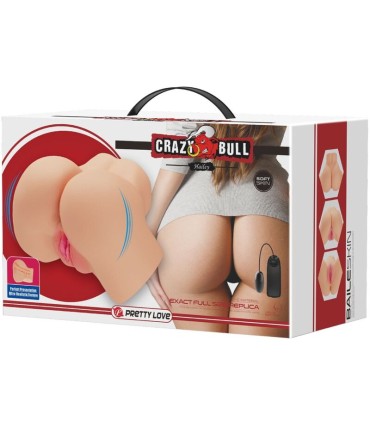 CRAZY BULL VAGINA Y ANO REALISTICOS VIBRADOR HAILEY