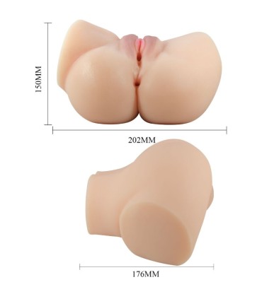 CRAZY BULL VAGINA Y ANO REALISTICOS VIBRADOR EMILIA