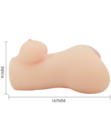 CRAZY BULL VAGINA Y ANO REALISTICOS VIBRADOR HANNAH