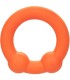 CALEXOTICS ALPHA ANILLO DOBLE BOLA NARANJA