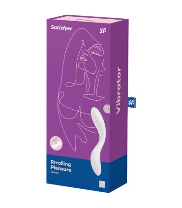 SATISFYER RRROLLING PLEASURE VIBRADOR PUNTO G BLANCO