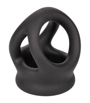 CALEXOTICS ALPHA ANILLO DE JAULA DOBLE NEGRO