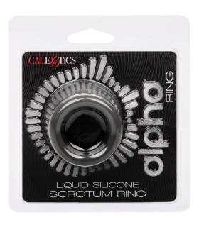 CALEXOTICS ALPHA ANILLO EXTENSION ESCROTO DOBLE NEGRO