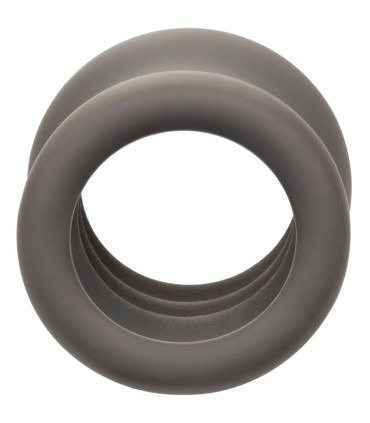 CALEXOTICS ALPHA ANILLO EXTENSION ESCROTO DOBLE NEGRO