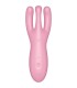 SATISFYER THREESOME 4 VIBRADOR APP ROSA