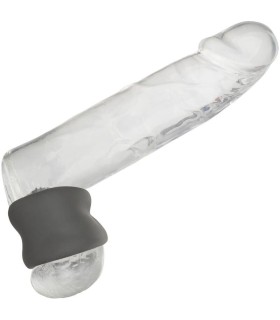 CALEXOTICS ALPHA ANILLO EXTENSION ESCROTO DOBLE NEGRO