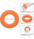 CALEXOTICS ALPHA ANILLO PROLONG GRANDE NARANJA