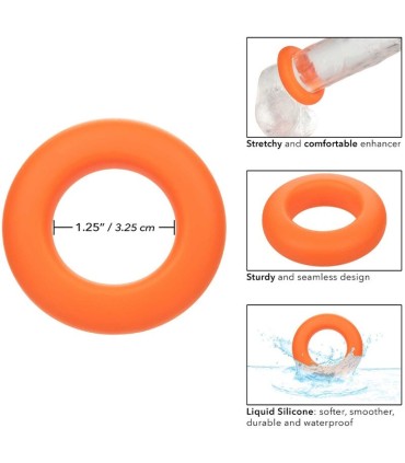 CALEXOTICS ALPHA ANILLO PROLONG GRANDE NARANJA