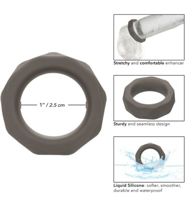 CALEXOTICS ALPHA ANILLO PROLONG PRISMTICO GRIS