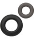 CALEXOTICS ALPHA SET DE 2 ANILLOS PROLONG GRIS