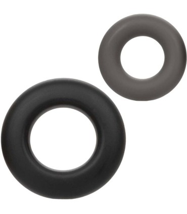 CALEXOTICS ALPHA SET DE 2 ANILLOS PROLONG GRIS