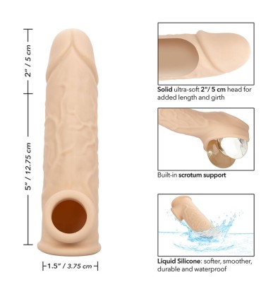 CALEXOTICS PERFORMANCE MAXX EXTENSION REALISTA 7 PIEL CLARO