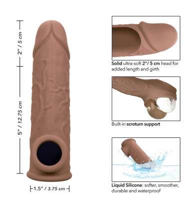 CALEXOTICS PERFORMANCE MAXX EXTENSION REALISTA 7 PIEL MORENO