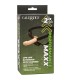 CALEXOTICS PERFORMANCE MAXX EXTENSION REALISTA CON ARNES PIEL CLARO