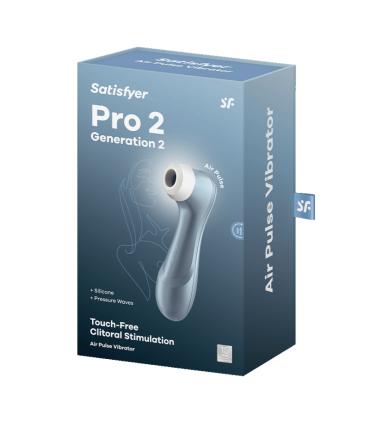 SATISFYER PRO 2 ESTIMULADOR AZUL