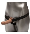 CALEXOTICS - PERFORMANCE MAXX EXTENSIÓN CON ARNÉS PIEL MORENO