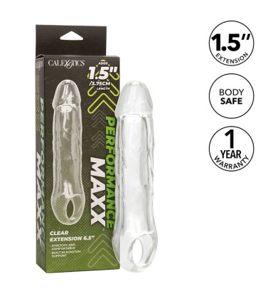 CALEXOTICS PERFORMANCE MAXX EXTENSION CLARA 65 TRANSPARENTE