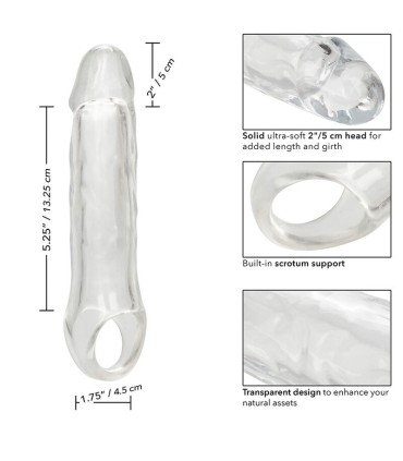 CALEXOTICS PERFORMANCE MAXX EXTENSION CLARA 75 TRANSPARENTE