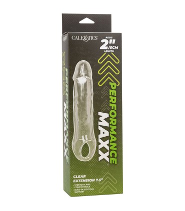CALEXOTICS PERFORMANCE MAXX EXTENSION CLARA 75 TRANSPARENTE