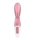 SATISFYER HUG ME VIBRADOR RABBIT APP ROSA