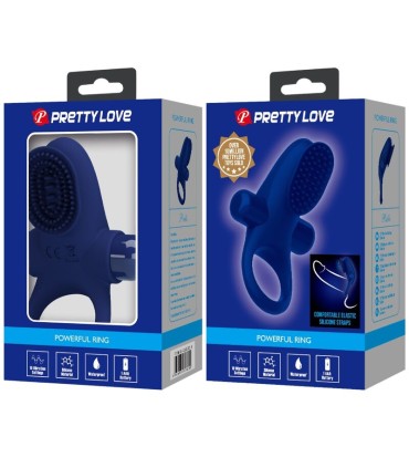 PRETTY LOVE PALLE ANILLO CON VIBRACION AZUL