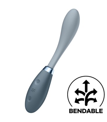 SATISFYER G SPOT FLEX 3 MULTI VIBRADOR GRIS