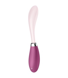 SATISFYER G SPOT FLEX 3 MULTI VIBRADOR ROJO
