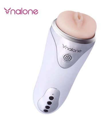 NALONE MAGICIAN MASTURBADOR CON VIBRACION BLANCO