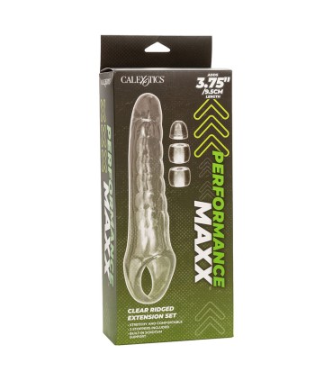 CALEXOTICS MAXX EXTENSOR DE PENE AJUSTABLE TRANSPARENTE