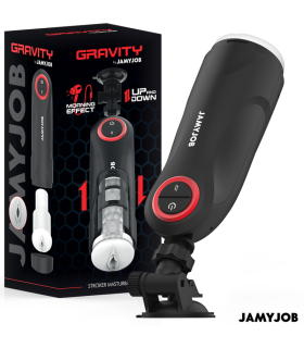 JAMYJOB GRAVITY MASTURBADOR VAGINA AUTOMATICO 5 MODOS DE EMPUJE Y EFECTO SONIDO