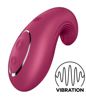 SATISFYER DIPPING DELIGHT VIBRADOR LAY ON ROJO