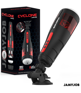 JAMYJOB CYCLONE MASTURBADOR VAGINA AUTOMATICO 10 MODOS ROTACION Y EMPUJE