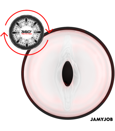 JAMYJOB STORM MASTURBADOR VAGINA AUTOMATICO 10 MODOS ROTACION Y EMPUJE