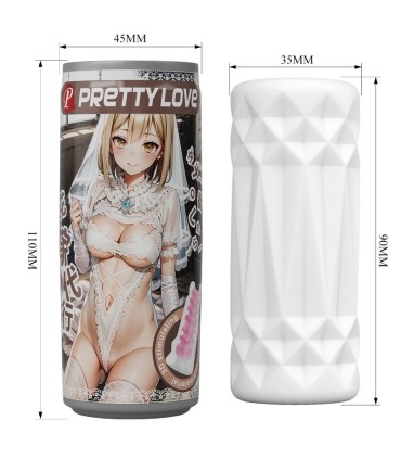 PRETTY LOVE MASTURBADOR MASCULINO LATA MODELO 1