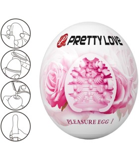 PRETTY LOVE MASTURBADOR MASCULINO HUEVO ROSA