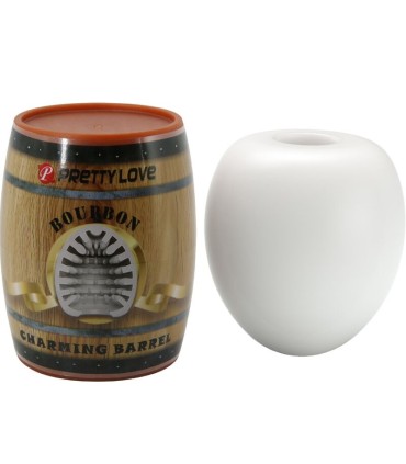 PRETTY LOVE MASTURBADOR MASCULINO HUEVO BLANCO MODELO 2