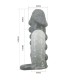PRETTY LOVE FUNDA REALISTICA ALARGADORA Y RETARDANTE PARA PENE GRIS