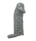 PRETTY LOVE FUNDA REALISTICA ALARGADORA Y RETARDANTE PARA PENE MODELO 2 GRIS
