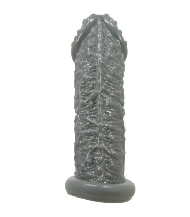 PRETTY LOVE FUNDA REALISTICA ALARGADORA Y RETARDANTE PARA PENE MODELO 2 GRIS