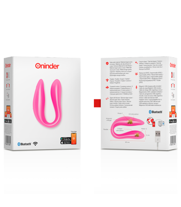 ONINDER LISBOA ESTIMULADOR PUNTO G CLITORIS ROSA APP GRATUITA ROSA