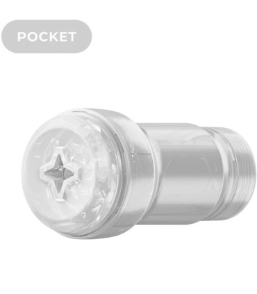 KIIROO FEEL POCKET STROKER CRYSTAL BY KIIROO TRANSPARENTE