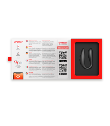 ONINDER LISBOA ESTIMULADOR PUNTO G CLITORIS NEGRO APP GRATUITA