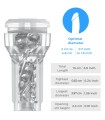 KIIROO - FEEL POCKET STROKER CRYSTAL BY KIIROO TRANSPARENTE