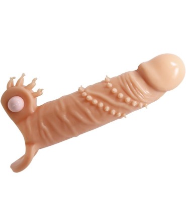 PRETTY LOVE CONNOR FUNDA PARA PENE ESTIMULADOR DE CLITORIS NATURAL