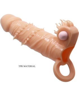 PRETTY LOVE CONNOR FUNDA PARA PENE ESTIMULADOR DE CLITORIS NATURAL